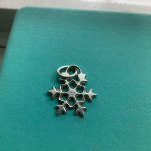 Tiffany snowflake charm
